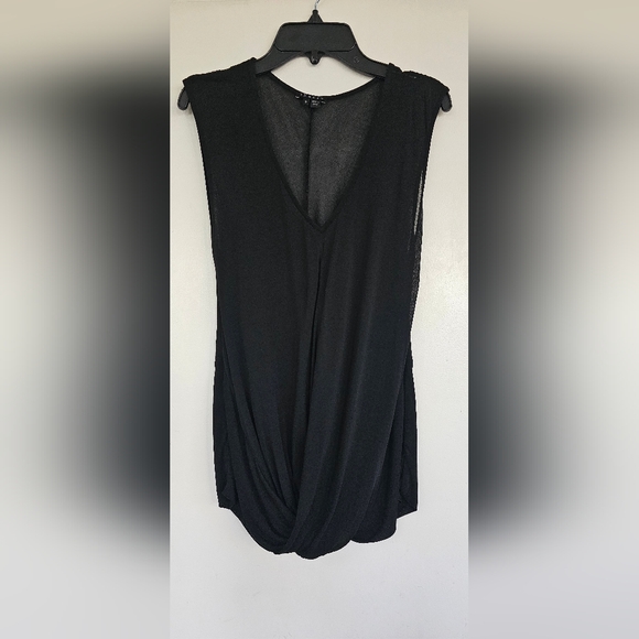 Theory  Sleeveless Twist Wrap Top Size P - Picture 1 of 7